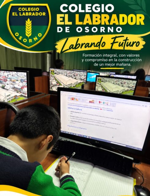 Aprender, investigar y crecer juntos.

En el Colegio El Labrador de Osorno, la tecnología se transforma en una herramienta que fortalece el aprendizaje y permite a nuestros estudiantes desarrollar nuevas habilidades para enfrentar los desafíos del futuro.

Seguimos generando experiencias educativas que motivan la curiosidad, la autonomía y las ganas de aprender. 

Colegio El Labrador de Osorno
Labrando Futuro

#ColegioElLabrador #LabrandoFuturo #Osorno #Educación #Tecnología Aprendizaje